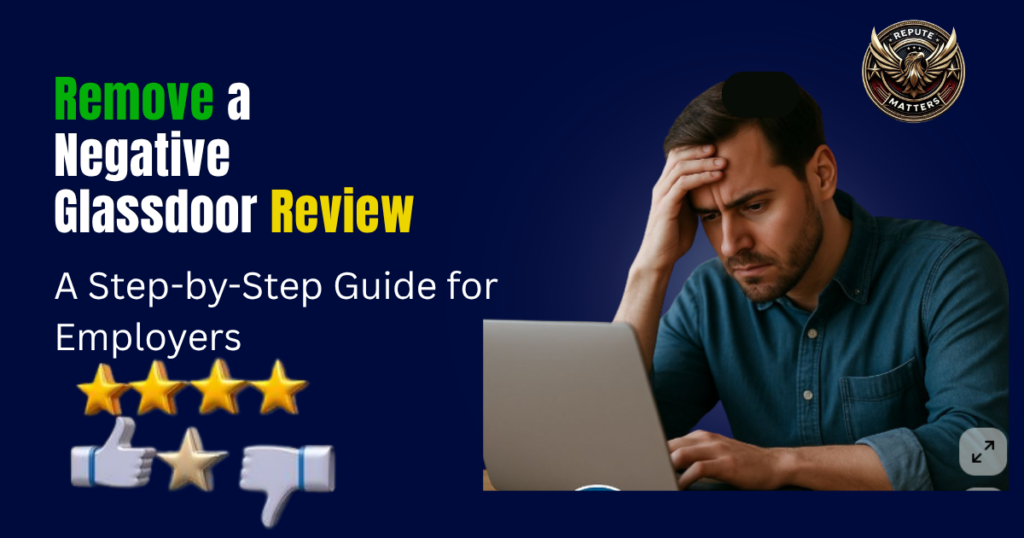 glassdoor review removal services