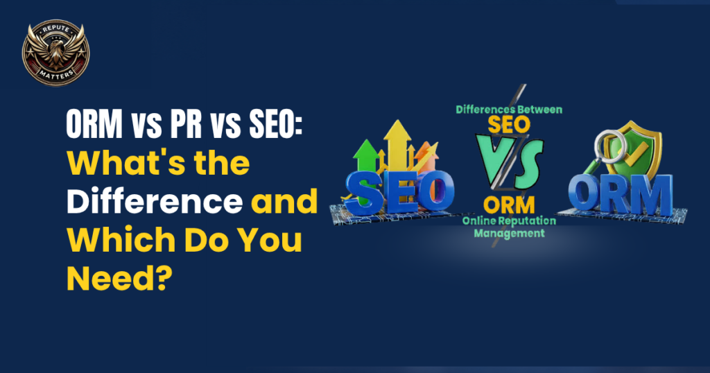 ORM VS PR